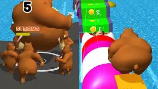 Strong Pusher  ( android, iOS ) Gameplay Levels 1 - 3