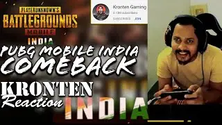 #Shorts Pubg Mobile Back In India Ft.  #KrontenGaming ❤️ @KrontenGaming