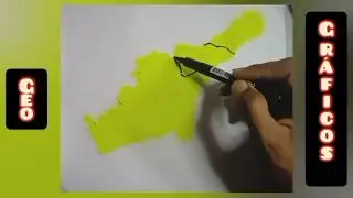 Como dibujar la regi&oacute;n del Caribe, f&aacute;cil y sencillo.