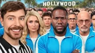 Kevin Hart & Paris Hilton in MrBeast $1,000,000 Dessert Island Survival!