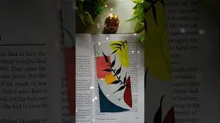 How to Make Easy Diy Boho Painting Bookmark Idea 🥰🔖 #boho #shorts #diy #painting #art
