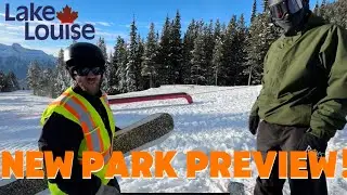 Sneak Peek at LakeLouise’s New Park!