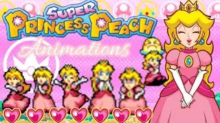Super Princess Peach Animations
