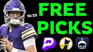 (10-1 RUN 🔥) PRIZEPICKS NFL THURSDAY 10/23/25 - FREE PICKS!!! - BEST PLAYER PROPS - NFL TODAY