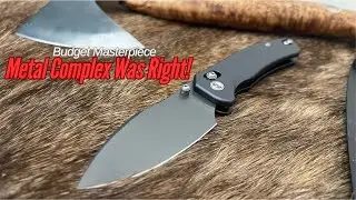 Miguron Norsa the best budget $30 folding knife of 2025! Metal Complex was right!