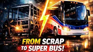 How America Builds Its Favorite Bus | From Raw Steel to Road Beast