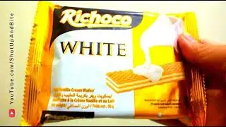 ASMR Mukbang | RICHOCO WHITE MILK VANILLA CREAM WAFERS | First Person View | Shut Up And Bite