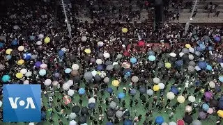 Hong Kong Protesters Block Roads Near Airport