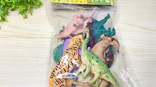 Satisfying Unboxing Animal Toys | Dinosaur, Tiger, & More 🐅🦖[ASMR]