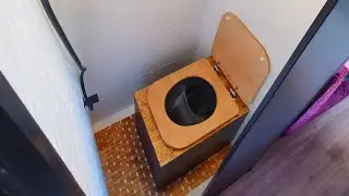 Building a composting toilet with a @TROBOLO DIY - set 🚽🧻 #vanlife