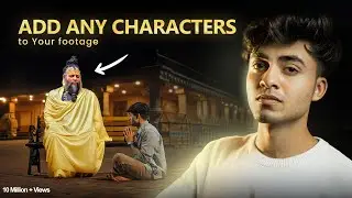 How to Add Any Character in Your Video Using AI | Add Anyone in Video!
