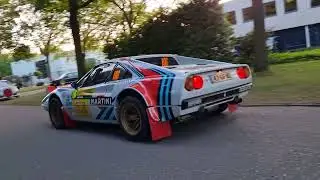 ELE RALLY 2025  FERRARI 308 GTB  proef Helmond
