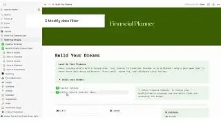 Notion Basic Tutorial (Change cover image and currency, and modify date filter)