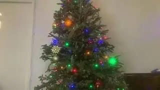 LEGO PLANE Crash into my Christmas tree part two ￼