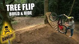 BUILDING & RIDING THE OPEN LOOP TREE FLIP!