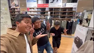 TRAKTIR MAS SURYO & MANDOR BELI BAJU BRANDID DI MALL SOLO