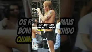 Os roqueiros mais bonitos do mundo #rock