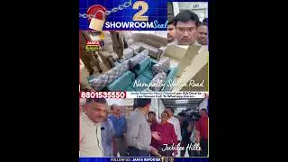 2 Showroom Seal | Nampally Station Road, Jubilee Hills | Full Details @JantaReporter389