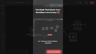 The Node That Saves Your Workflow From Errors!🛑