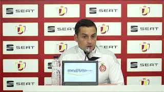 🎙RDP de Francisco Rodr&iacute;guez post partit de Copa del GIRONA FC 🆚 C&Aacute;DIZ | Girona FC