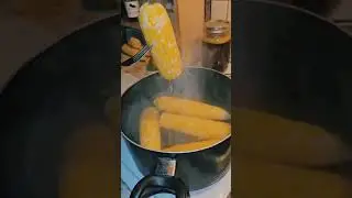 How to freeze corn on the cob. Use corn as needed* #corn ##preservingfood #savingmoney