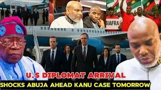 USA DIPLOMATS ARRIVE ABUJA AHEAD OF NNAMDI KANU&rsquo;S COURT CASE