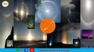 Ep 202 - सूर्याचे खळे आणि Halo s | 22 Degree Sun Halo | Atmosphere Optics