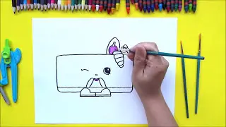 How To Draw Shopkins Cheese Kate