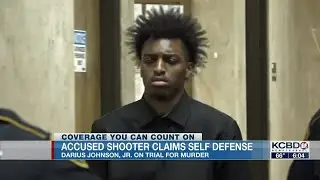 Darius Johnson, Jr. claims self-defense in murder trial