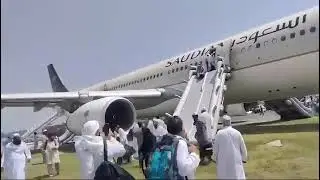 Saudi Airline Crash in peshawar Airport pakistan
