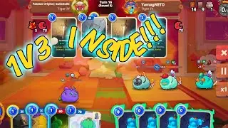 Patatas Axie Origins 1: 1v3 inside! Triple Terminators vs the Impossible!