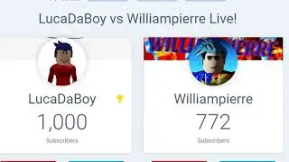 LucaDaBoy vs Williampierre LIVE