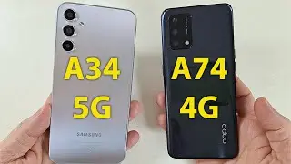 Samsung Galaxy A34 5G vs Oppo A74