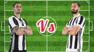 Leonardo Bonucci vs Giorgio Chiellini