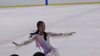 ISU Thai national test Level4Chomphuping Rintaka #babyangelirisonice #skating #iceskating #iceskater