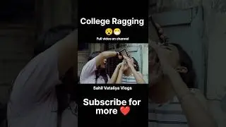 College ragging | Girls Ragging #shorts #ragging #collegelife
