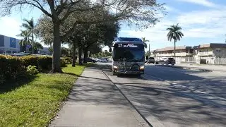 Ride On-board Miami-Dade Transit: 2021 NewFlyer Xcelsior XN40' (CNG) #21136 On Route 17