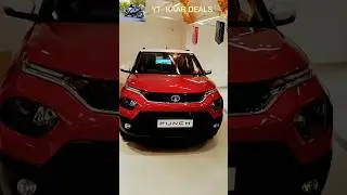 TATA punch Red colour top model