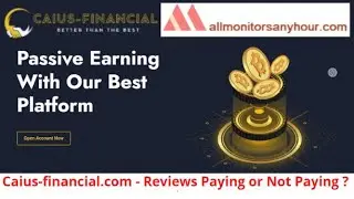 caius-financial.com, Reviews Paying Or Not Paying ? #all_hyip #HYIP_daily_update #NEW_HYIP #HYIP