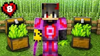 TA FARMA GENERUJE 2500 TRZCINY W GODZINE w MINECRAFT HARDCORE #8