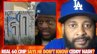 ROCSTAR REACTS:REAL 60 CRIP MEL DOGG CALLS IN AND SAYS HE DON'T KNOW CEDDY NASH!