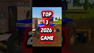 Top 3 New Tractor Simulator Games 2026 🚜 #tractorsimulator #tractorgame #shorts