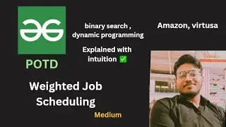 Weighted Job Scheduling | GFG POTD