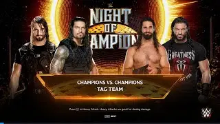 🔥 WWE 2K24 Raw and SmackDown Tag Team Title Matches 🔥