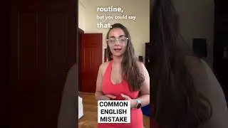 #commonenglishmistake #accurateenglish #naturalenglish