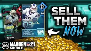 WHY YOU SHOULD SELL YOUR CARDS NOW! - Madden Mobile 21