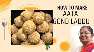 Aata Gond Laddu Recipe | Full Energy Desi Laddu 💥”#trending#viralvideo#food#cooking#ytshorts