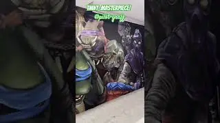 Graffiti Masterpiece Teenage Mutant Ninja Turtles Muriel by @pilot_graff