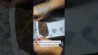 How to clean a Backwood part 3😁🧼🎓