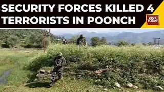 4 Terrorists Killed In Gunfight In Jammu And Kashmir's Poonch, Weapons Recovered